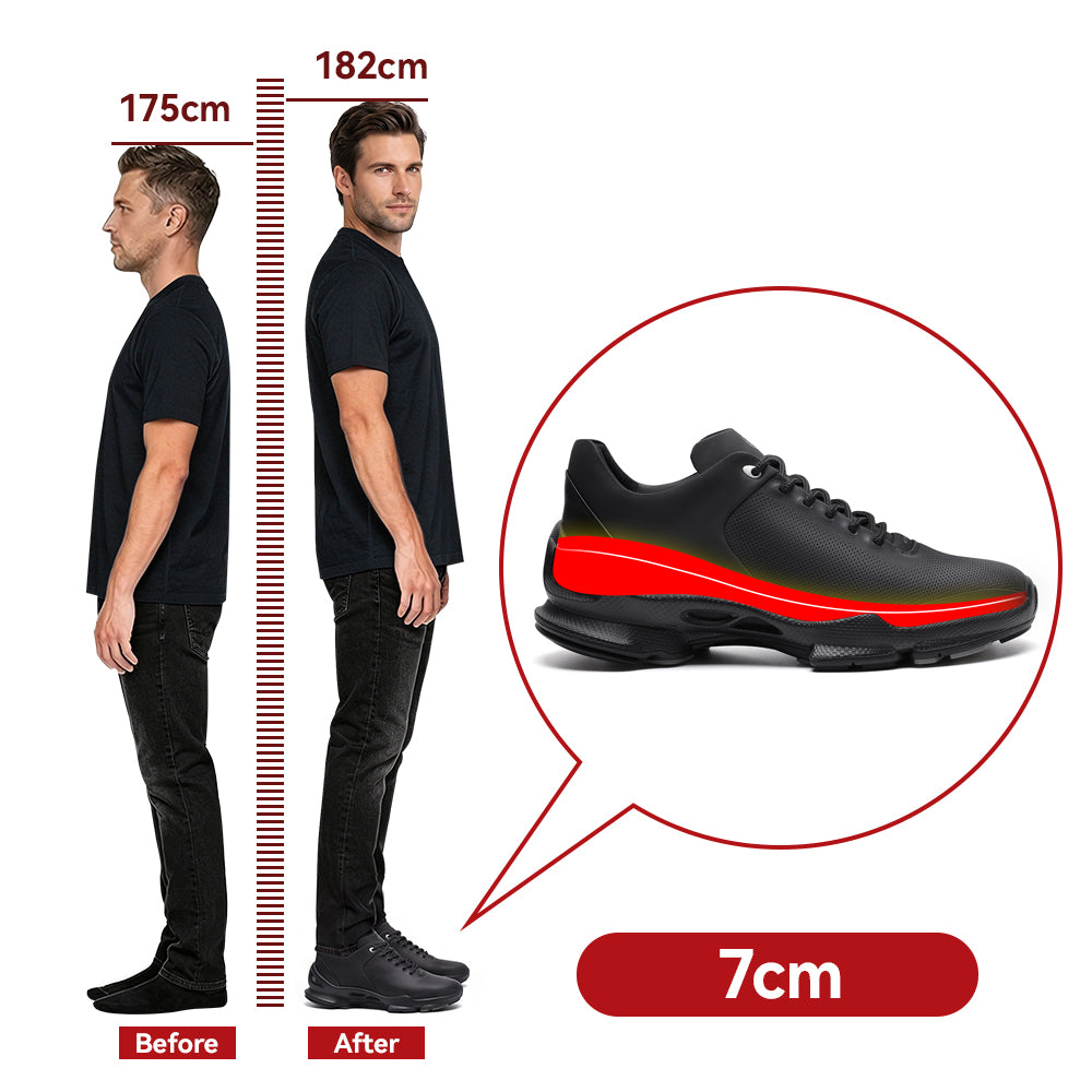 ELEVATOR SHOES LEOPOLDO +2.76 INCHES