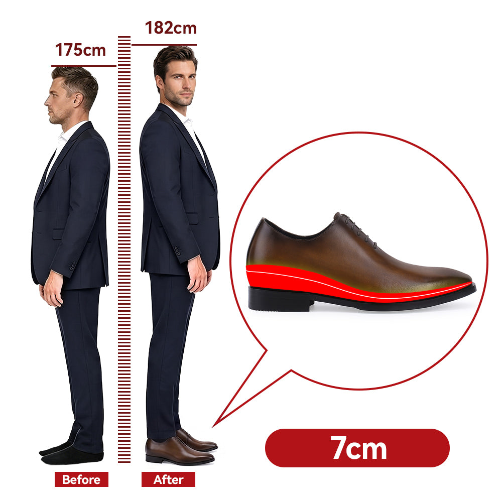 ELEVATOR SHOES SANDRO +2.76 INCHES