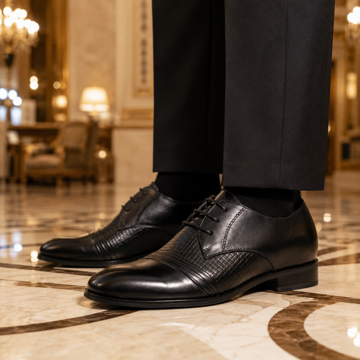 ELEVATOR SHOES IVO +2.95 INCHES