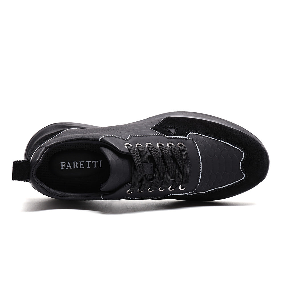 BUTY PODWYŻSZAJĄCE SEVERINO +8 CM