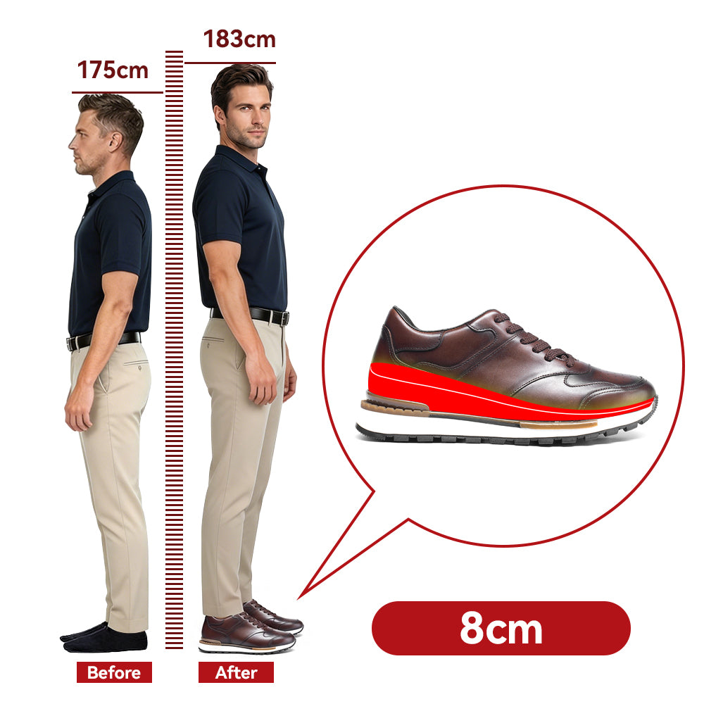 ELEVATOR SHOES EMILIO +3.15 INCHES