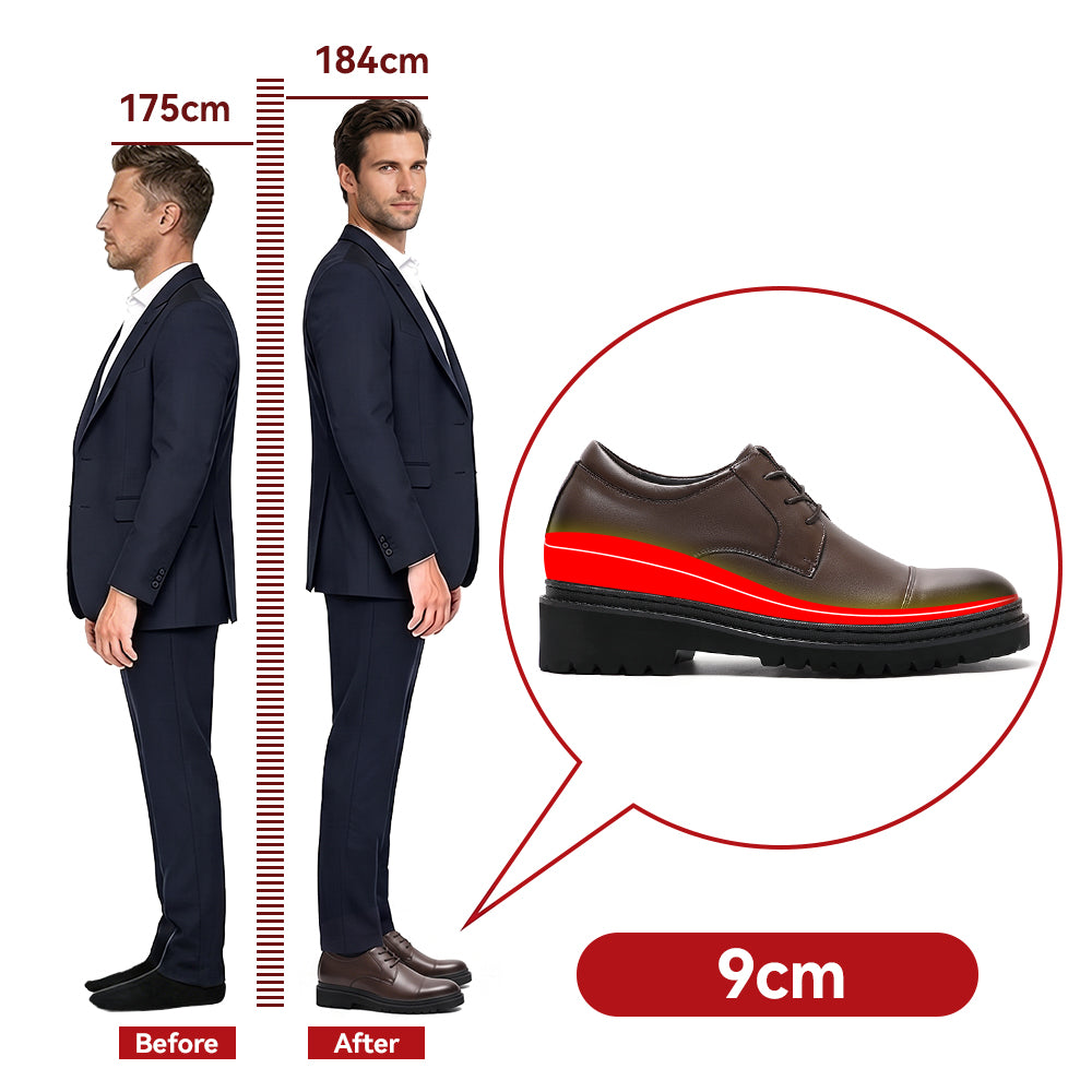 ELEVATOR SHOES FELICIANO +3.54 INCHES