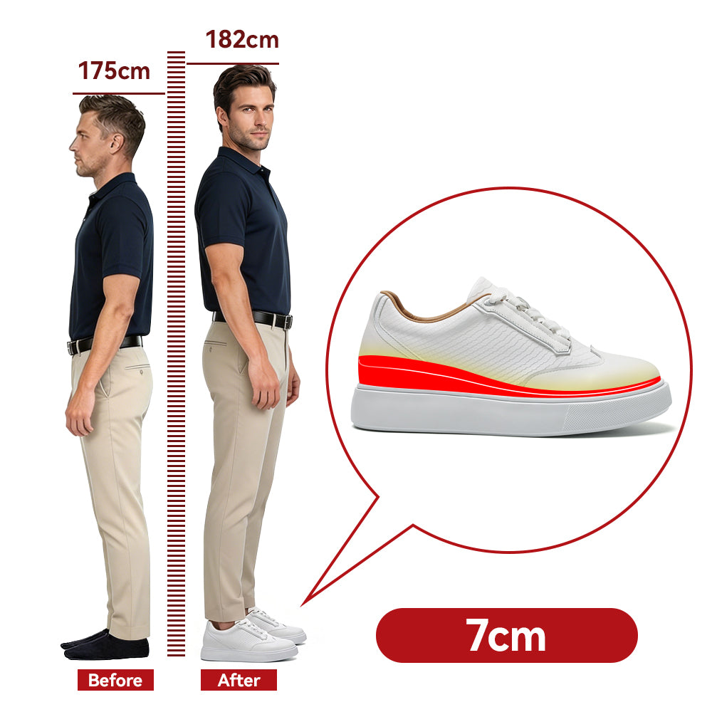 ELEVATOR SHOES IGNAZIO +2.76 INCHES