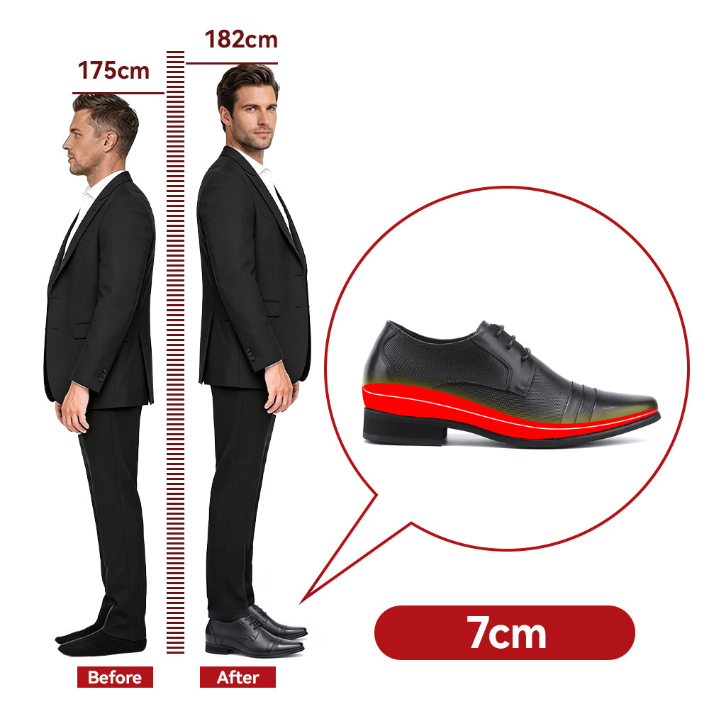 ELEVATOR SHOES MAURIZIO +2.76 INCHES