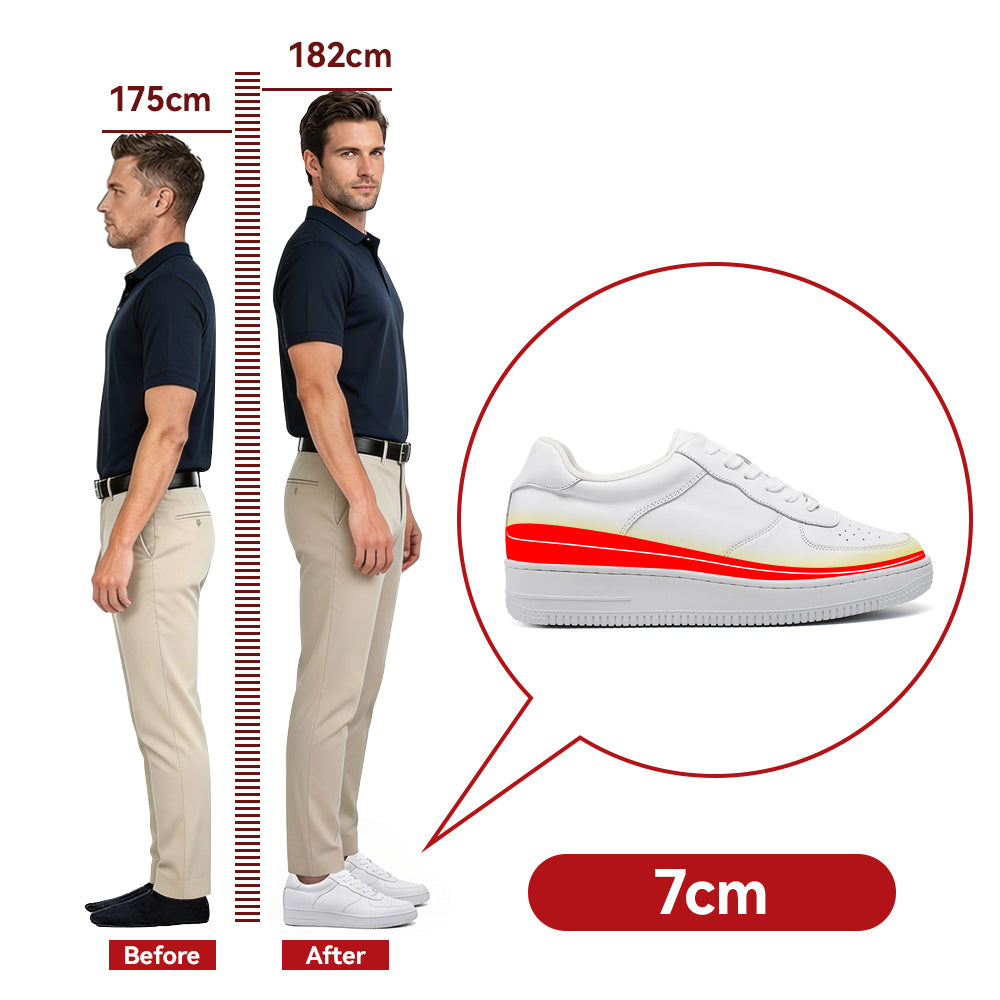 ELEVATOR SHOES SERAFINO +2.76 INCHES