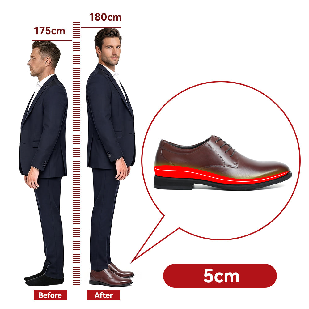 ELEVATOR SHOES TITO +1.97 INCHES